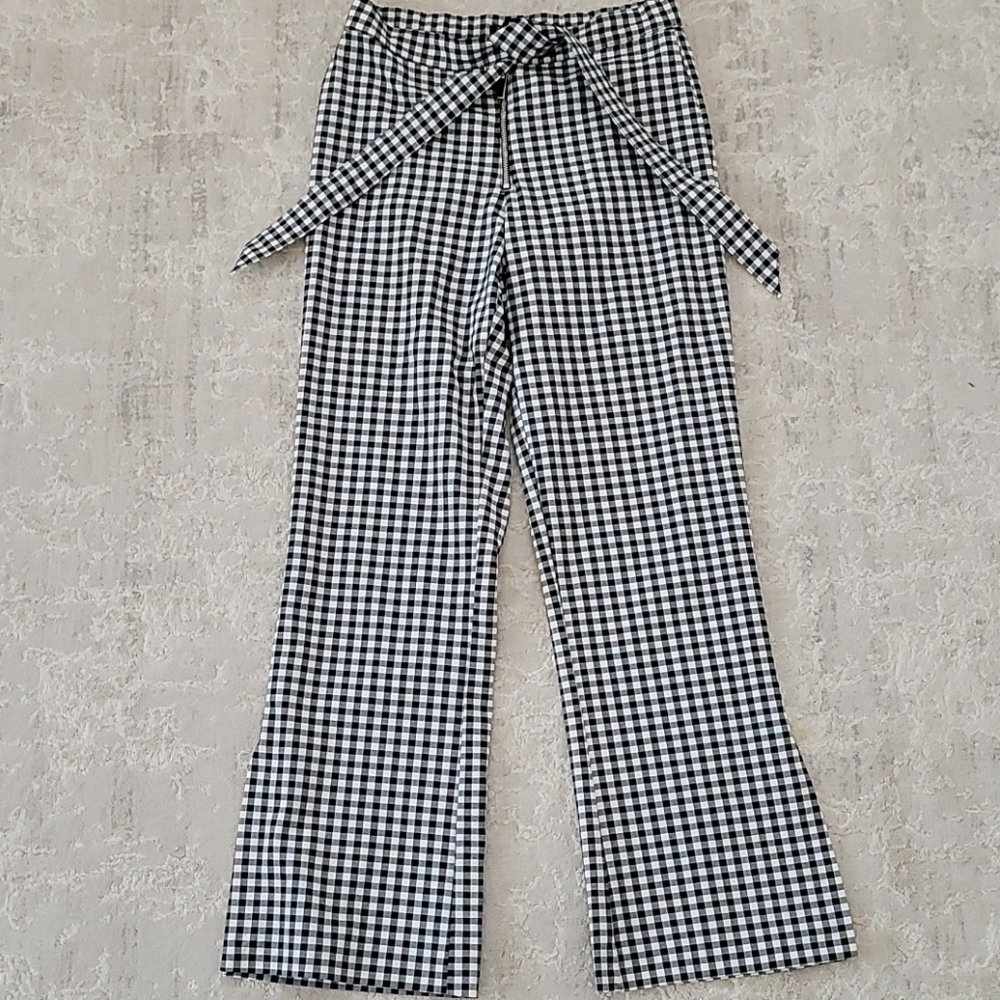 WOMEN'S BRAND NEW BLACK &WHITE ZARA PANTS